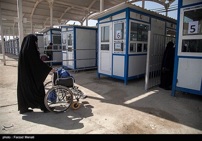 بازگشت زائران اربعین حسینی از مرز خسروی - 2