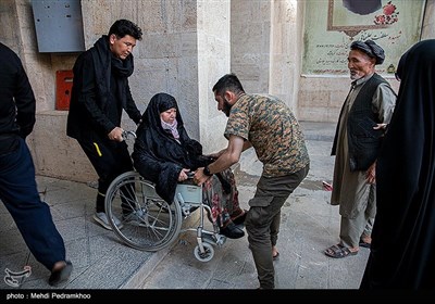 زوار افغانستانی اربعین در دهلاویه