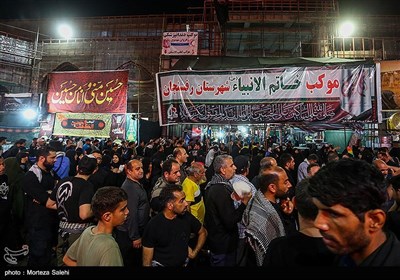 پذیرایی موکبهای ایرانی از زائرین اربعین حسینی در کربلا