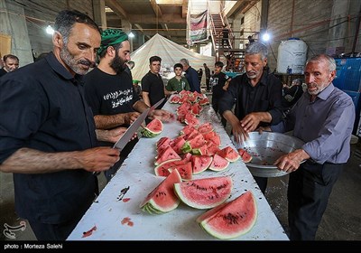 پذیرایی موکبهای ایرانی از زائرین اربعین حسینی در کربلا