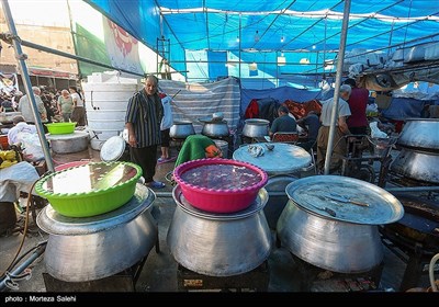 پذیرایی موکبهای ایرانی از زائرین اربعین حسینی در کربلا