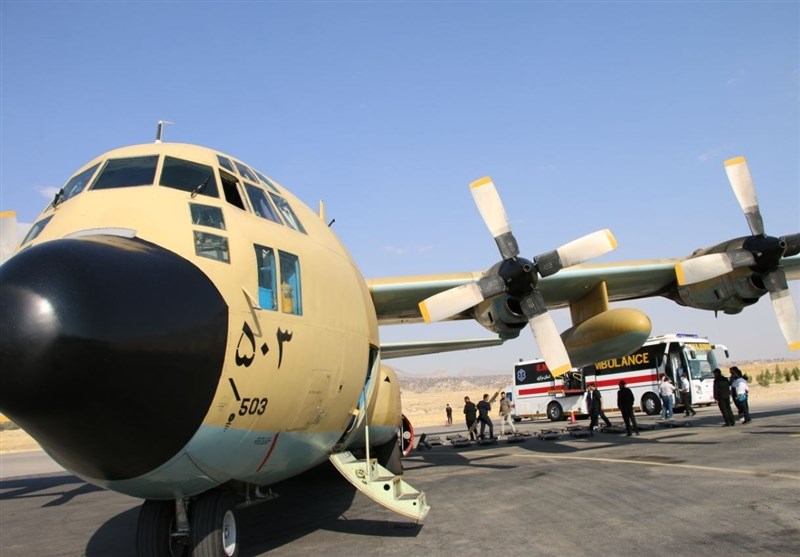 انتقال 37 مصدوم اربعین به تهران توسط اورژانس هوایی ارتش