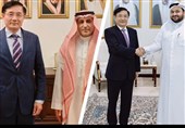 دیدار نماینده ویژه چین برای افغانستان با مقامات قطری و سعودی