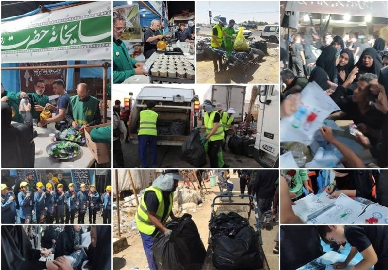 جمع‌‌آوری 1000 تن زباله طی 10 روز گذشته در طریق‌الحسین(ع)