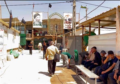 فعالیت های موکب احباب رضا(ع) شهرستان محلات به زائرین در راهپیمایی اربعین حسینی (ع) در عمود 1173