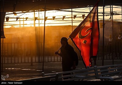 بازگشت زائرین اربعین حسینی از مرز مهران