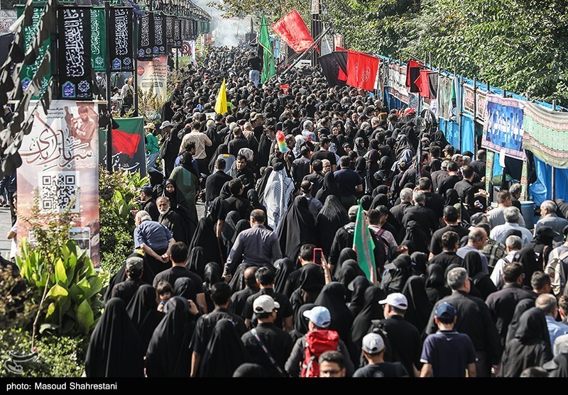 اربعین , پیاده روی اربعین , امام حسین (ع) , عبدالعظیم حسنی , شهرداری تهران , کربلا , میدان امام حسین(ع) , 