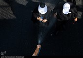  پیاده روی جاماندگان اربعین در تهران - 3 