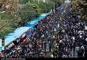  پیاده روی جاماندگان اربعین در تهران - 3 