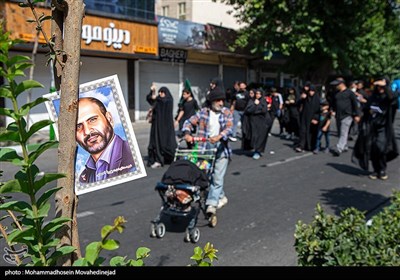  پیاده روی جاماندگان اربعین در تهران - 3 