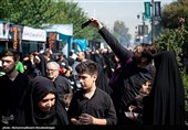  پیاده روی جاماندگان اربعین در تهران - 3 