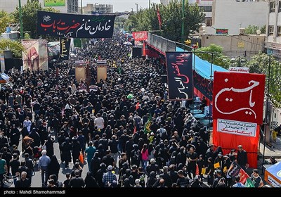 پیاده روی جاماندگان اربعین در تهران - 4