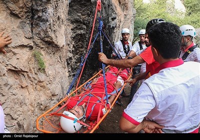 دوره تخصصی نجاتگران جمعیت هلال احمر در اشکورات - گیلان