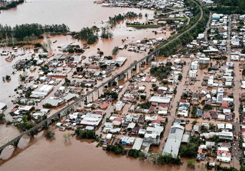 طوفان در برزیل 37 کشته برجا گذاشت +عکس