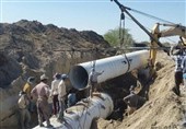اتمام عملیات لوله‌گذاری و توسعه شبکه آب در باقرشهر و کهریزک