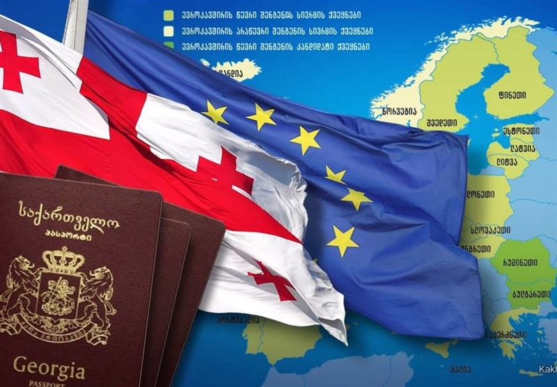 عقب ماندن گرجستان از اوکراین و مولداوی در مسیر پیوستن به اتحادیه اروپا
