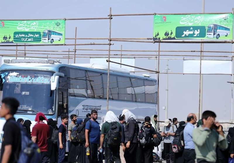 پایان عملیات بازگشت زائران اربعین حسینی از مرز شلمچه به استان بوشهر