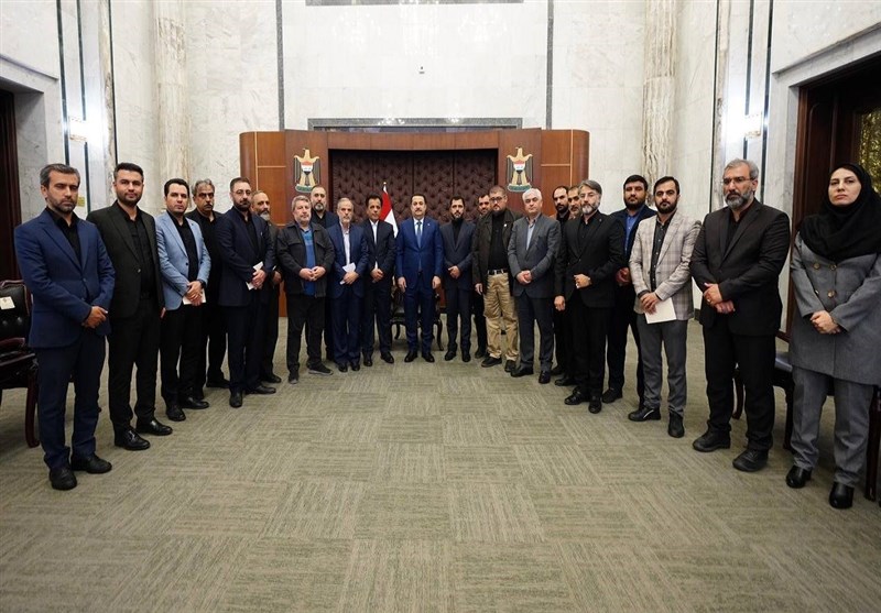 دیدار هیئت رسانه‌ای ایران با نخست وزیر عراق