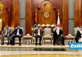 مذاکرات نخست وزیر لیبی با امیر قطر در دوحه
