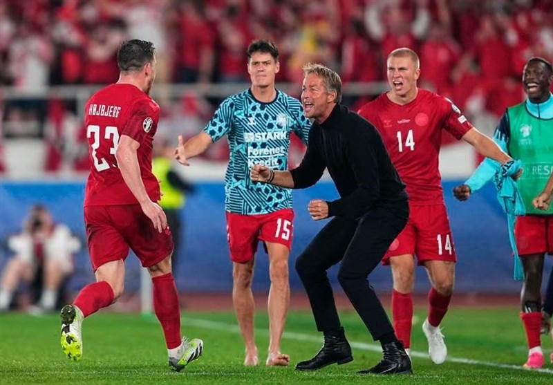 شروع دور ششم مرحله مقدماتی یورو 2024 با پیروزی دانمارک
