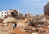 شهر «درنه» از فضا؛ قبل و بعد از فاجعه بزرگ لیبی+تصاویر