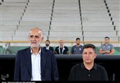 حضور نبی و قلعه‌نویی در تمرین تیم ملی جانبازان و توان‌یابان + عکس