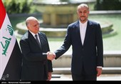 لقاء وزیرا الخارجیة الایرانی والعراقی فی طهران