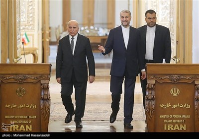 لقاء وزیرا الخارجیة الایرانی والعراقی فی طهران