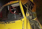 شب پرحادثه پرایدی در قزوین/ 6 نفر مصدوم شدند + تصاویر
