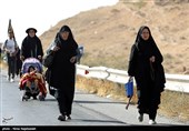 زائران پیاده امام رضا (ع)