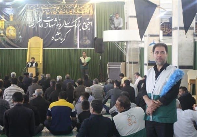 سوگواری مردم کرمانشاه در سالروز شهادت علی بن موسی‌الرضا(ع) + تصاویر