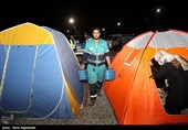 حادثه‌ای در چادر‌های اسکان مسافران شیراز نداشته‌ایم