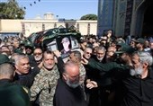 پیکر سردار شهید محمدباقر رنجبر در شیراز تشییع شد