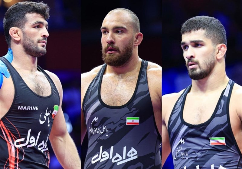 İranlı Güreşçilerden Bir Altın Ve İki Gümüş