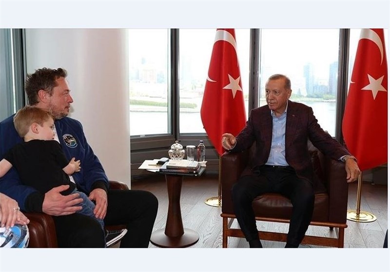 دیدار اردوغان با ایلان ماسک در نیویورک
