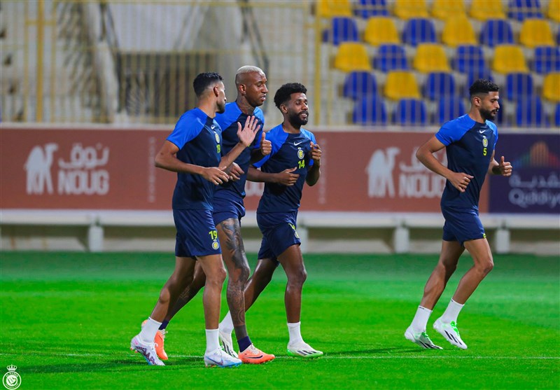 النصر قید تمرین در ورزشگاه آزادی را زد