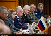 دیدار وزرای دفاع ایران و روسیه