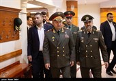 دیدار وزرای دفاع ایران و روسیه