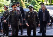 دیدار وزرای دفاع ایران و روسیه
