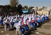 23 هزار شکوفه قزوینی جشن دبستانی شدن گرفتند + تصویر