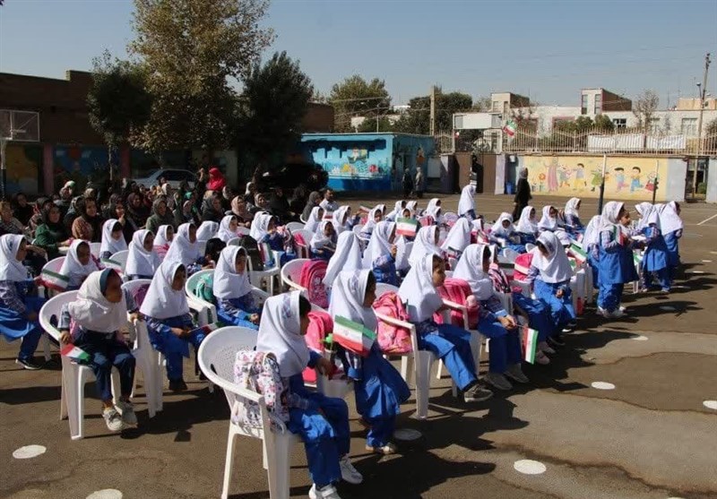 23 هزار شکوفه قزوینی جشن دبستانی شدن گرفتند + تصویر