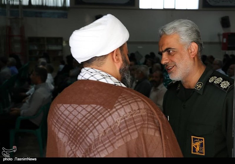 مراسم وداع با پیکر جانباز شهید "سیدهاشمی" برگزار شد + تصویر