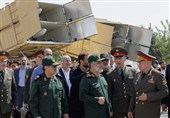 Russian Defense Minister Observes IRGC Weapons