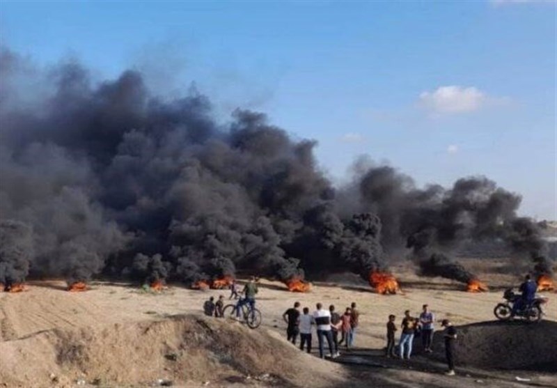 جدیدترین اخبار از تقابل جوانان فلسطینی غزه با نظامیان صهیونیست