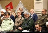 دیدار طلایه‌داران و فعالان دفاع مقدس با رهبر معظم انقلاب