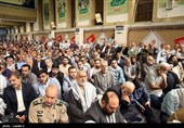 دیدار طلایه‌داران و فعالان دفاع مقدس با رهبر معظم انقلاب