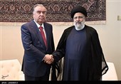 دیدار  آیت‌الله سید ابراهیم رئیسی رئیس جمهور  با امامعلی رحمان رئیس جمهور تاجیکستان