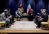 دیدار  آیت‌الله سید ابراهیم رئیسی رئیس جمهور  با رانیل ویکرمسینگه رئیس جمهور سریلانکا 