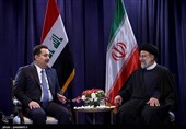 دیدار  آیت‌الله سید ابراهیم رئیسی رئیس جمهور  با محمد شیاع السودانی نخست وزیر عراق