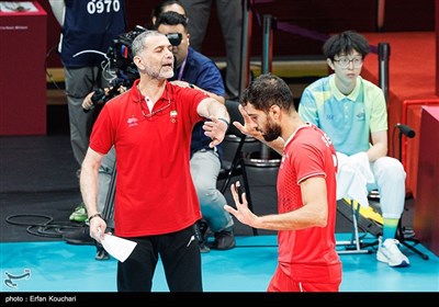 بازی‌های آسیایی هانگژو - والیبال ایران و تایلند